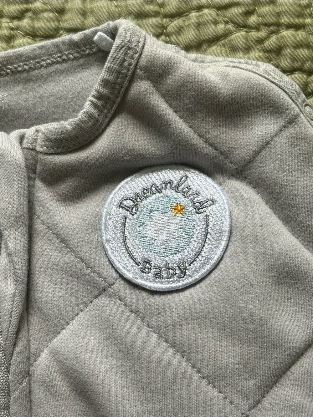 Dreamland Baby Weighted Sleepsack Moon Grey S (0-5 months)